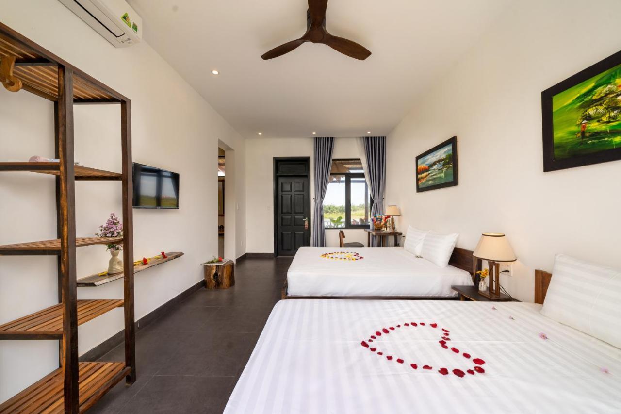 The Boathouse Riverside Homestay Hoi An Bagian luar foto