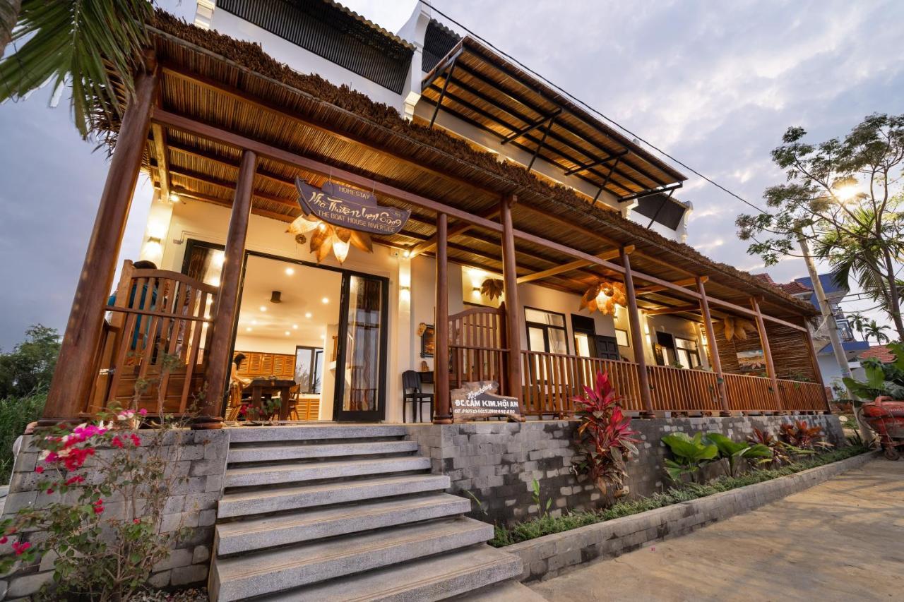 The Boathouse Riverside Homestay Hoi An Bagian luar foto