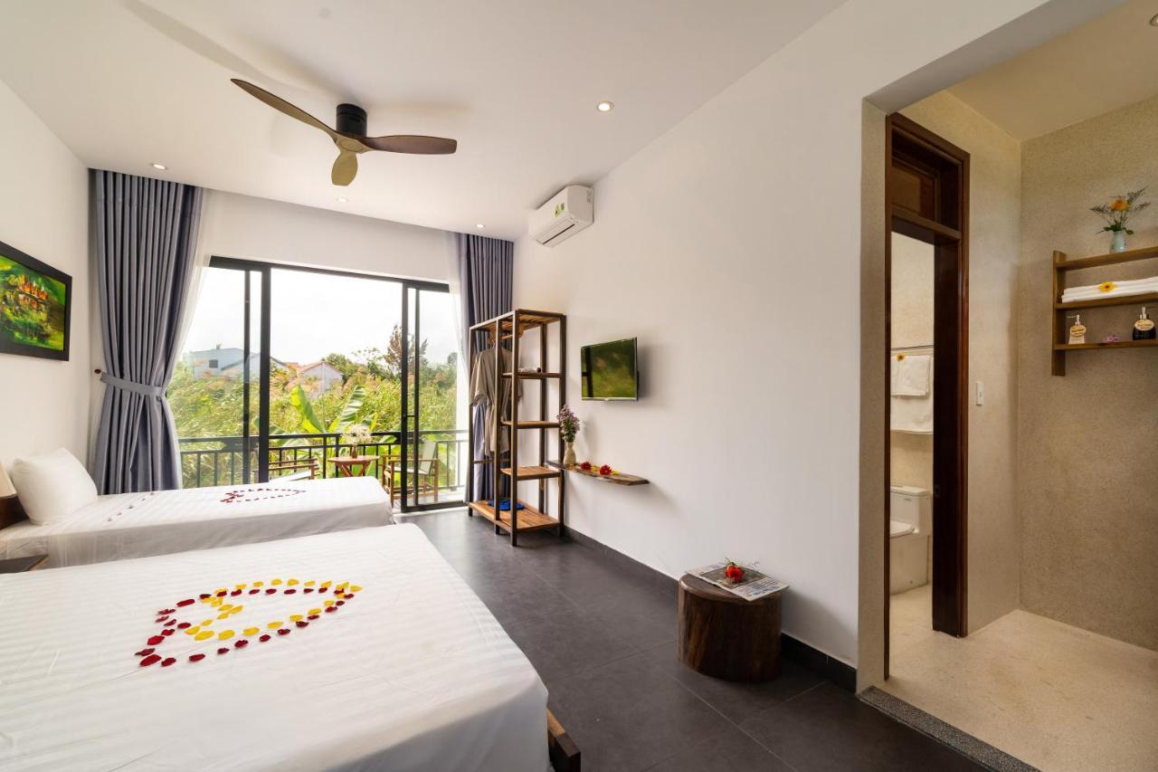The Boathouse Riverside Homestay Hoi An Bagian luar foto
