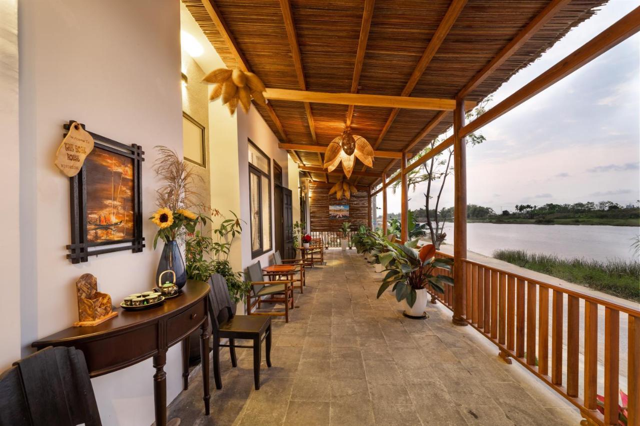 The Boathouse Riverside Homestay Hoi An Bagian luar foto