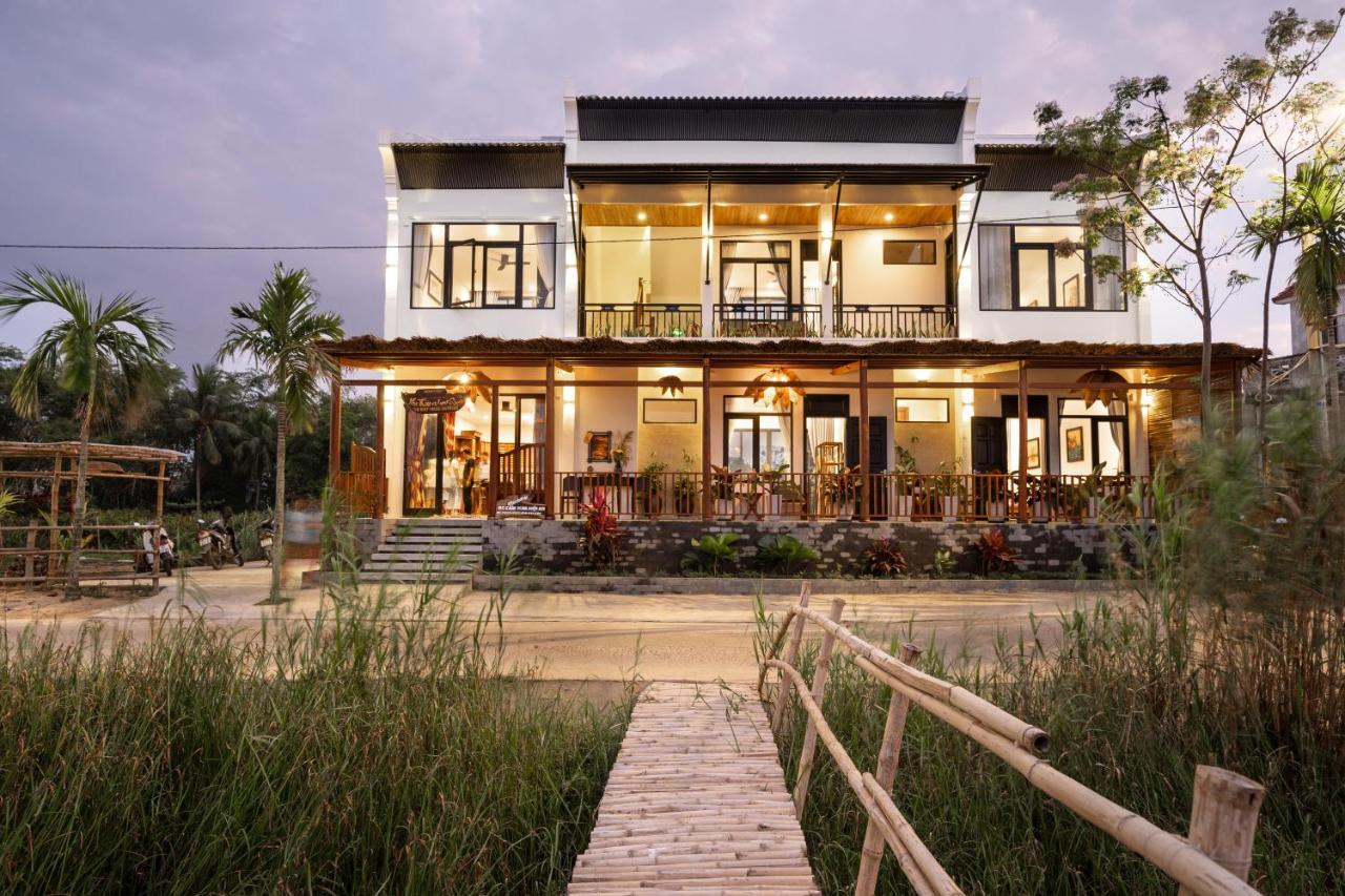 The Boathouse Riverside Homestay Hoi An Bagian luar foto