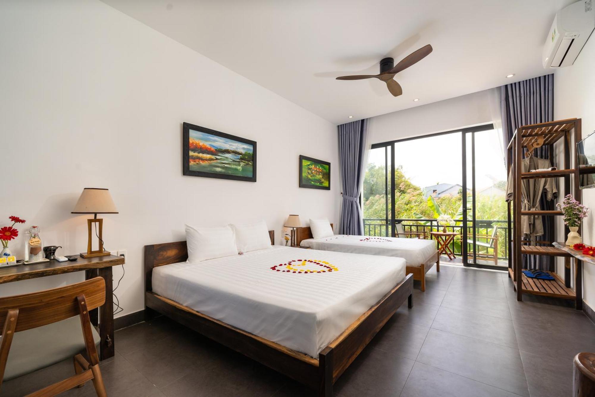 The Boathouse Riverside Homestay Hoi An Bagian luar foto