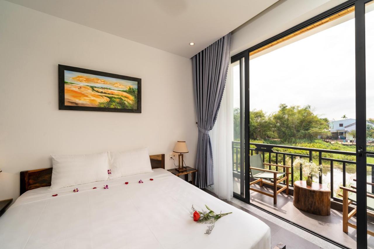 The Boathouse Riverside Homestay Hoi An Bagian luar foto