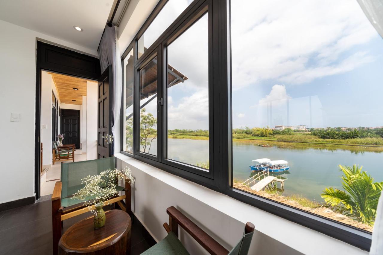 The Boathouse Riverside Homestay Hoi An Bagian luar foto